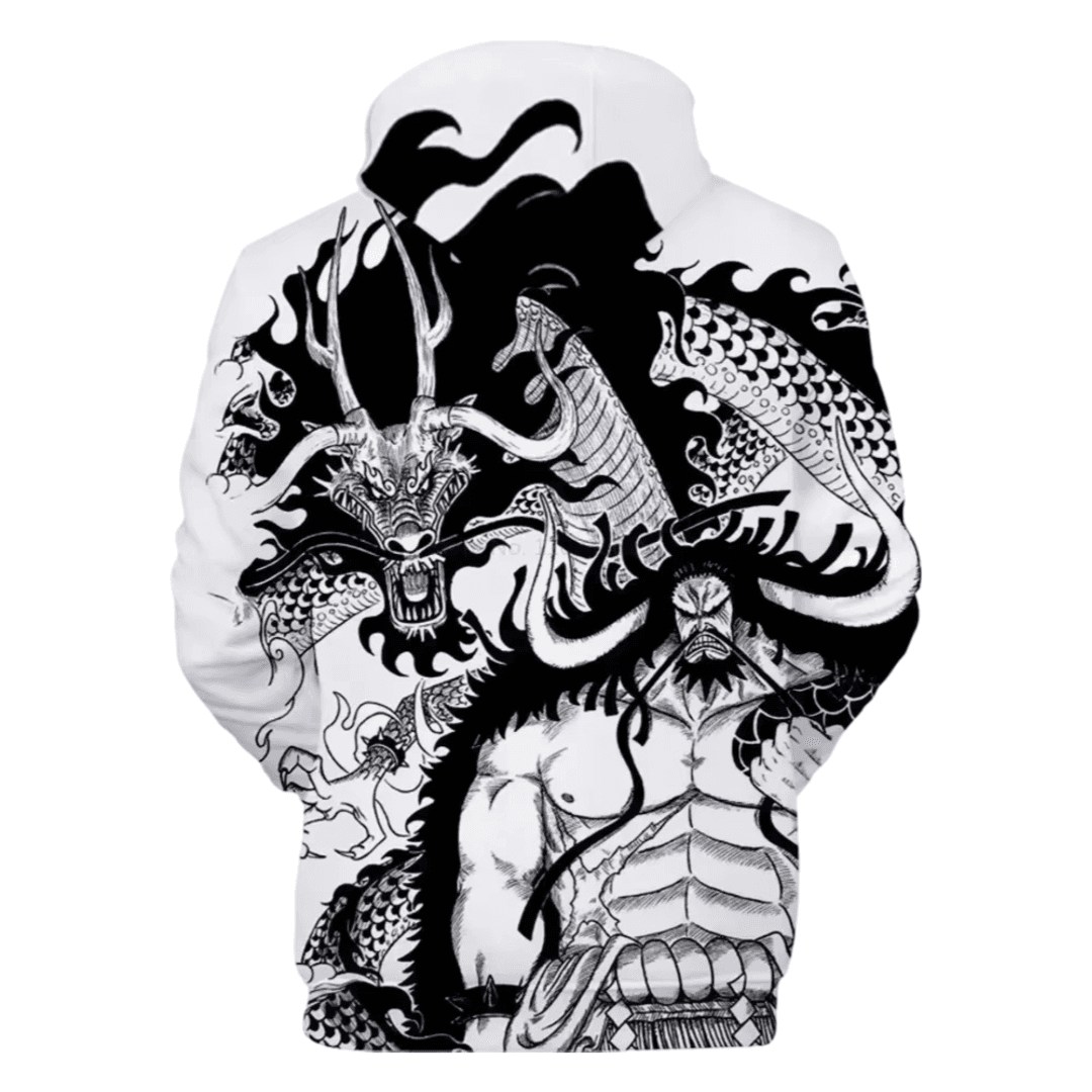 Anime One Piece Kaido Hoodie — detail 1