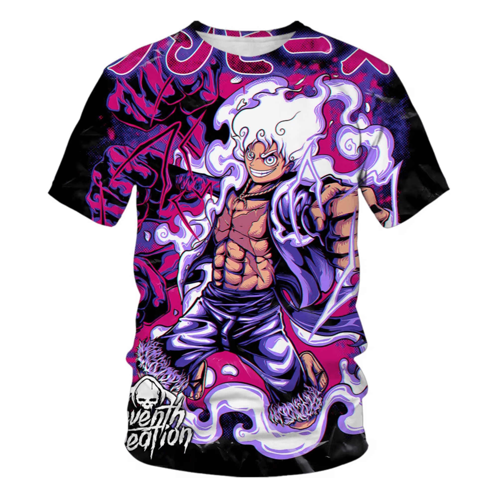 One Piece Luffy Gear 5 Anime T-Shirt
