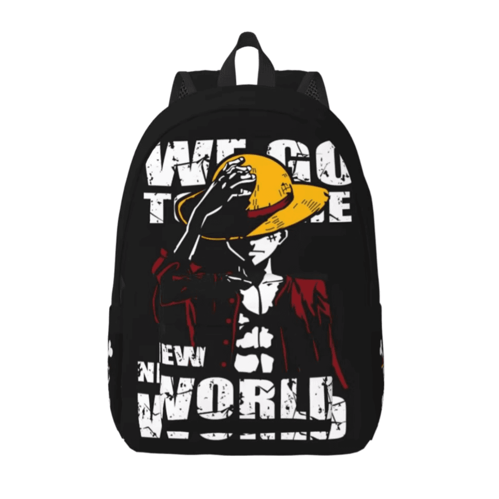 One Piece Monkey D. Luffy Anime Student Backpack