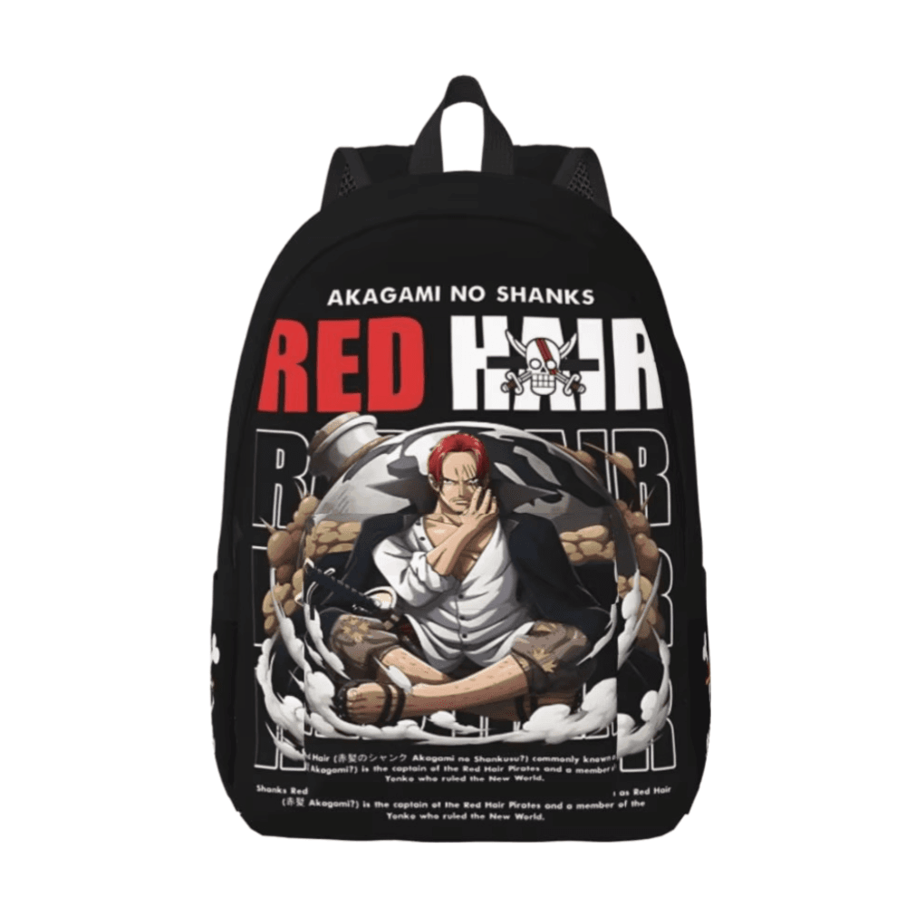 Anime One Piece Akagami No Shanks Backpack