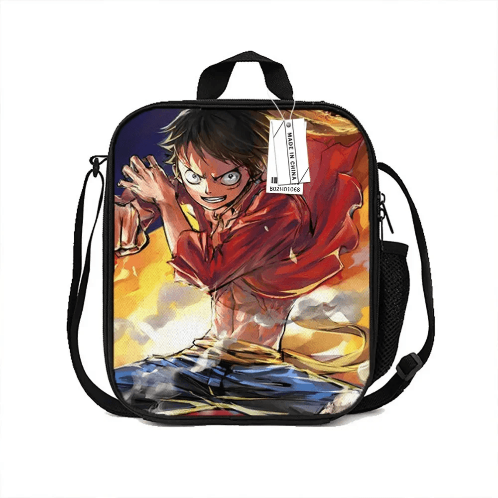 One Piece Monkey D. Luffy Anime Insulated Lunch Bag