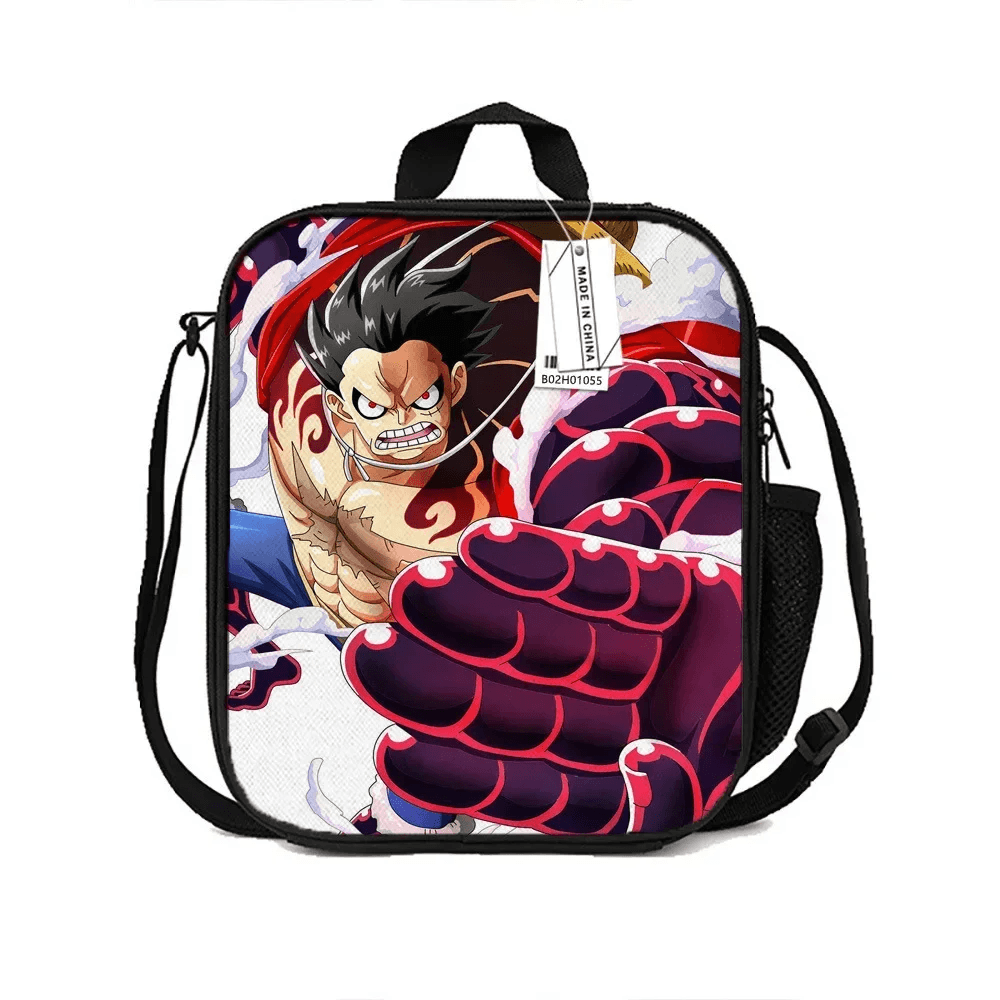One Piece Anime Monkey D. Luffy Gear 4 Lunch Bag