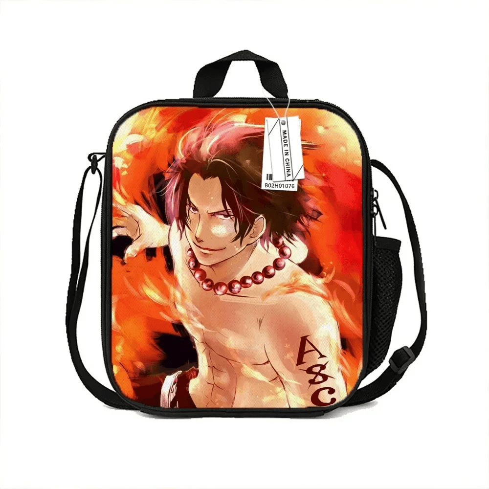 One Piece Portgas D. Ace Anime Lunch Bag