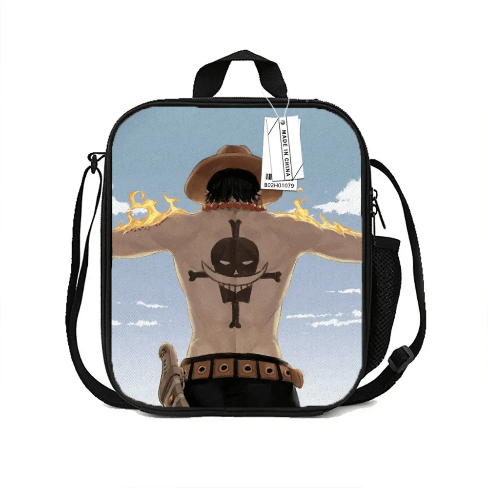 Anime One Piece Portgas D. Ace Lunch Bag