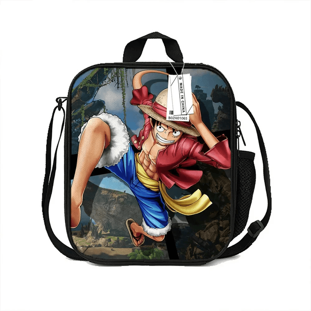 One Piece Monkey D. Luffy Insulated Anime Lunch Bag