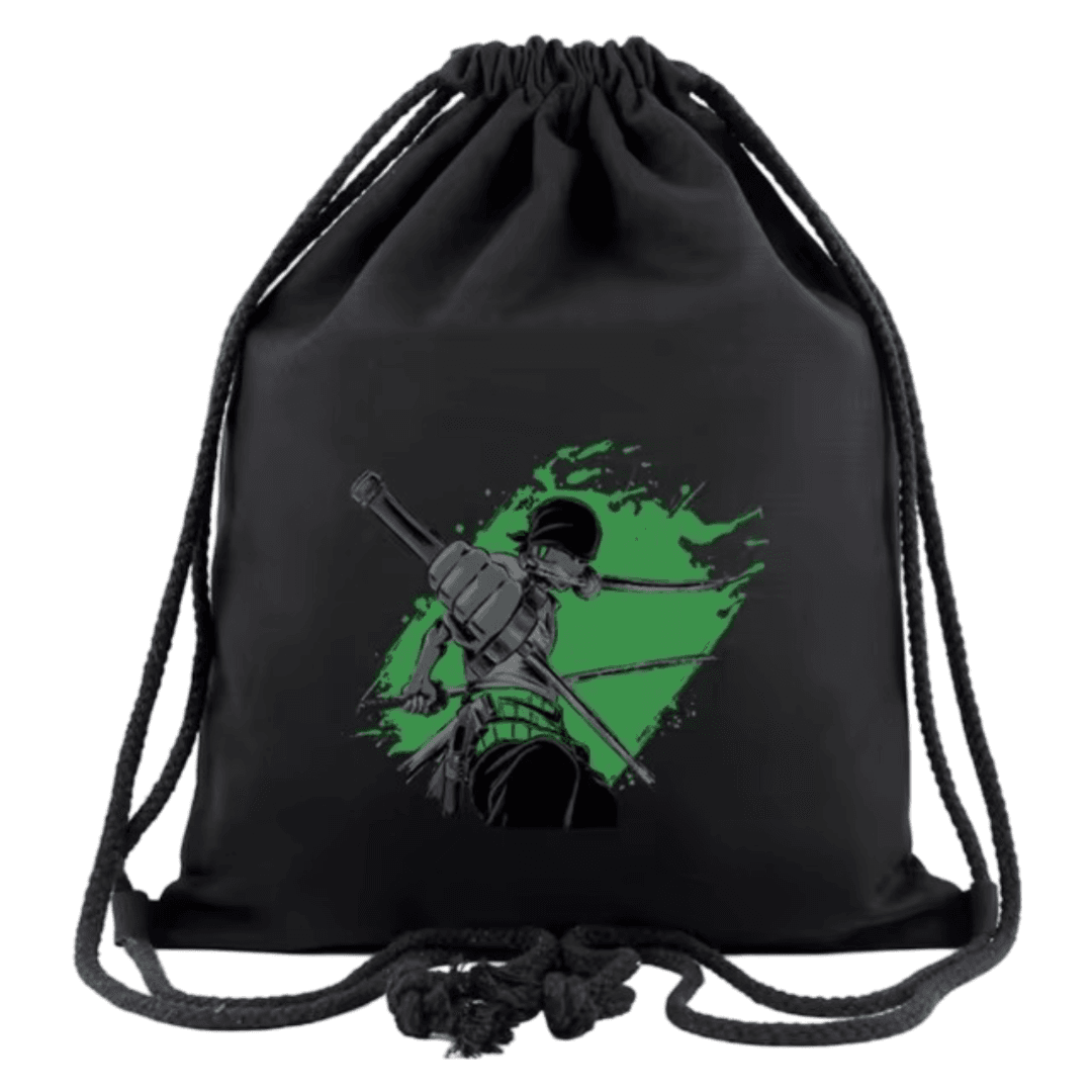 Anime One Piece Roronoa Zoro Drawstring Bag
