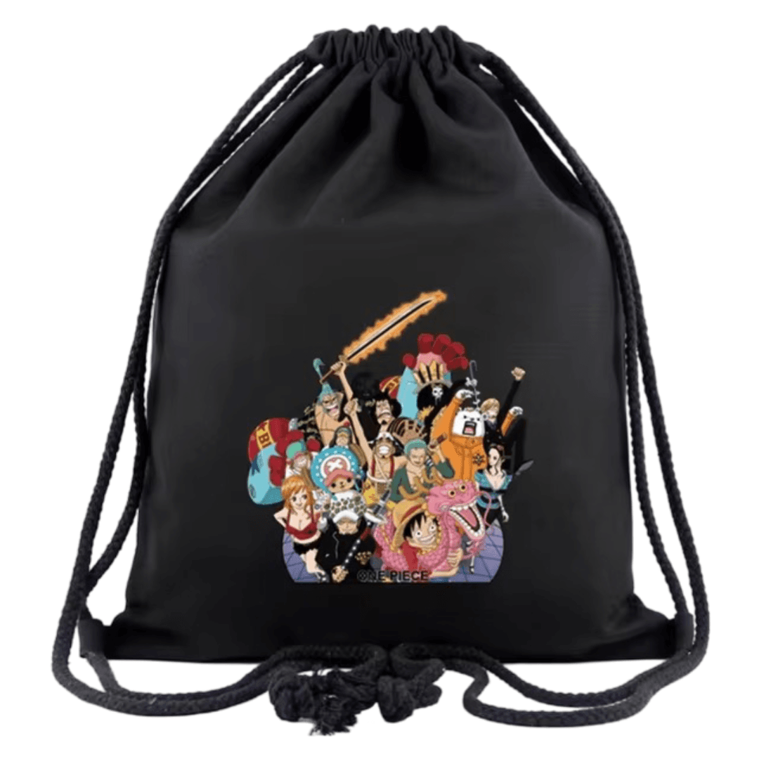Anime One Piece Character Printed Drawstring Bag