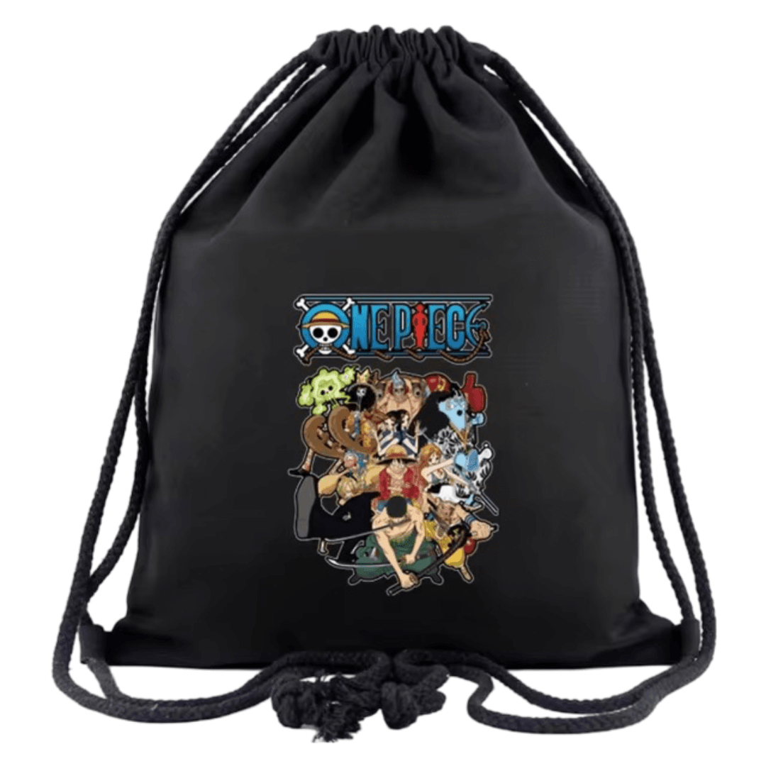 Anime One Piece Character Drawstring Bag