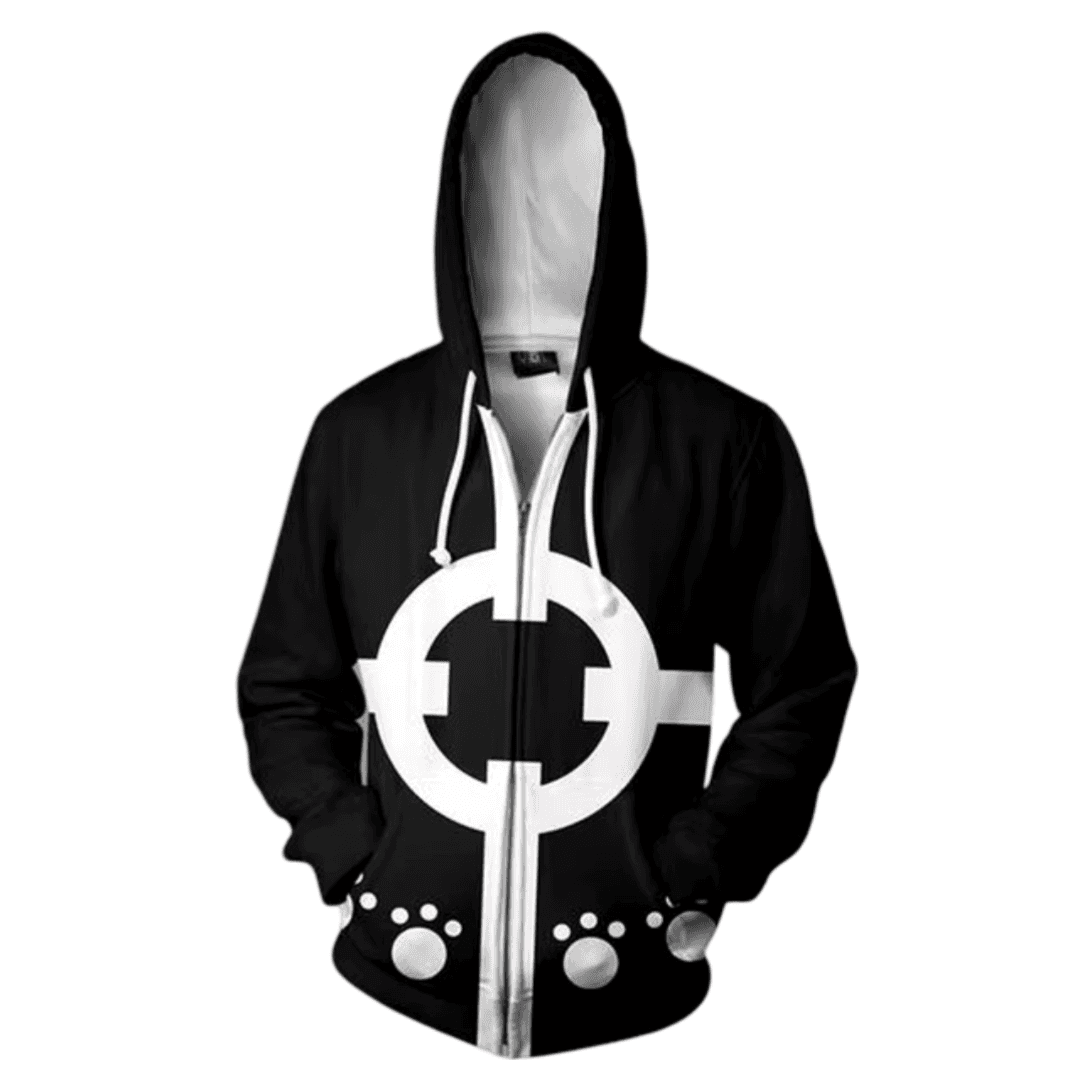 Anime One Piece Bartholomew Kuma Hoodie