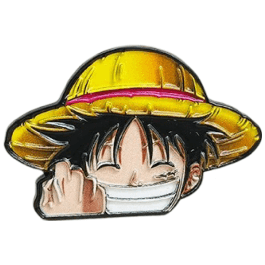 One Piece Monkey D. Luffy Anime Enamel Pin
