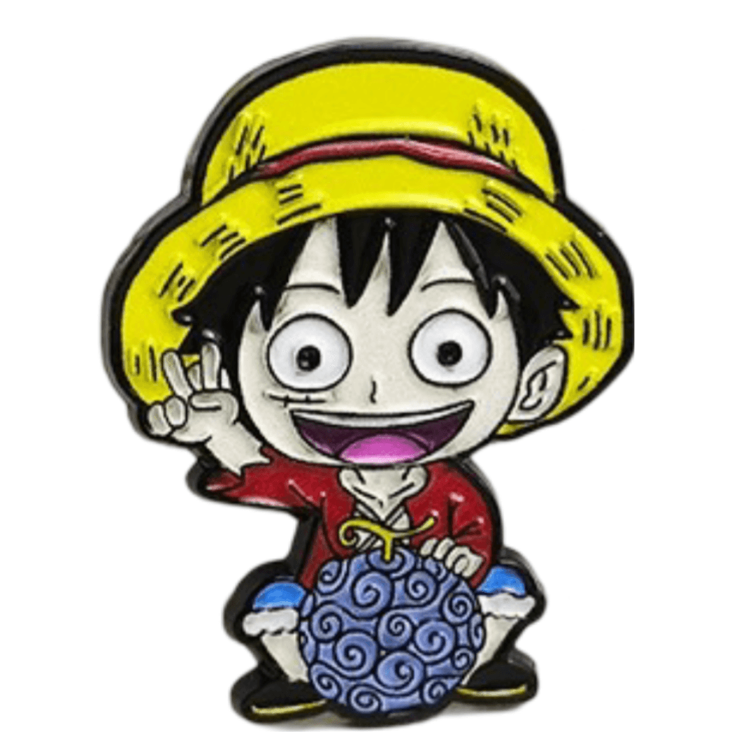 One Piece Anime Monkey D. Luffy Enamel Pin