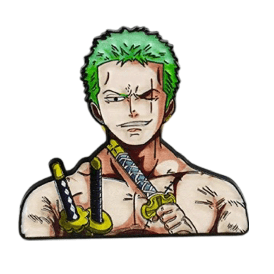 One Piece Roronoa Zoro Anime Enamel Pin