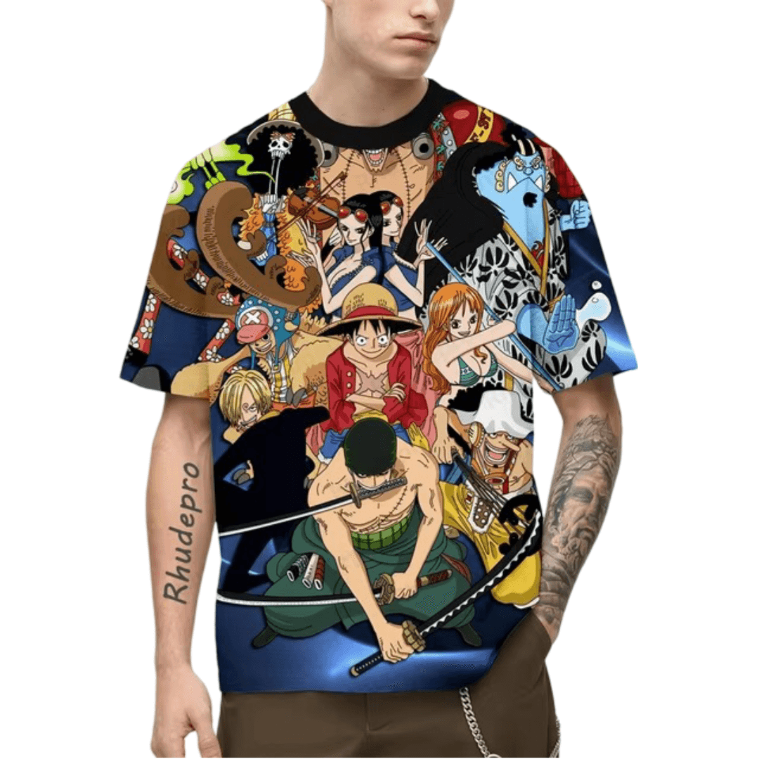 Anime One Piece Character T-Shirt