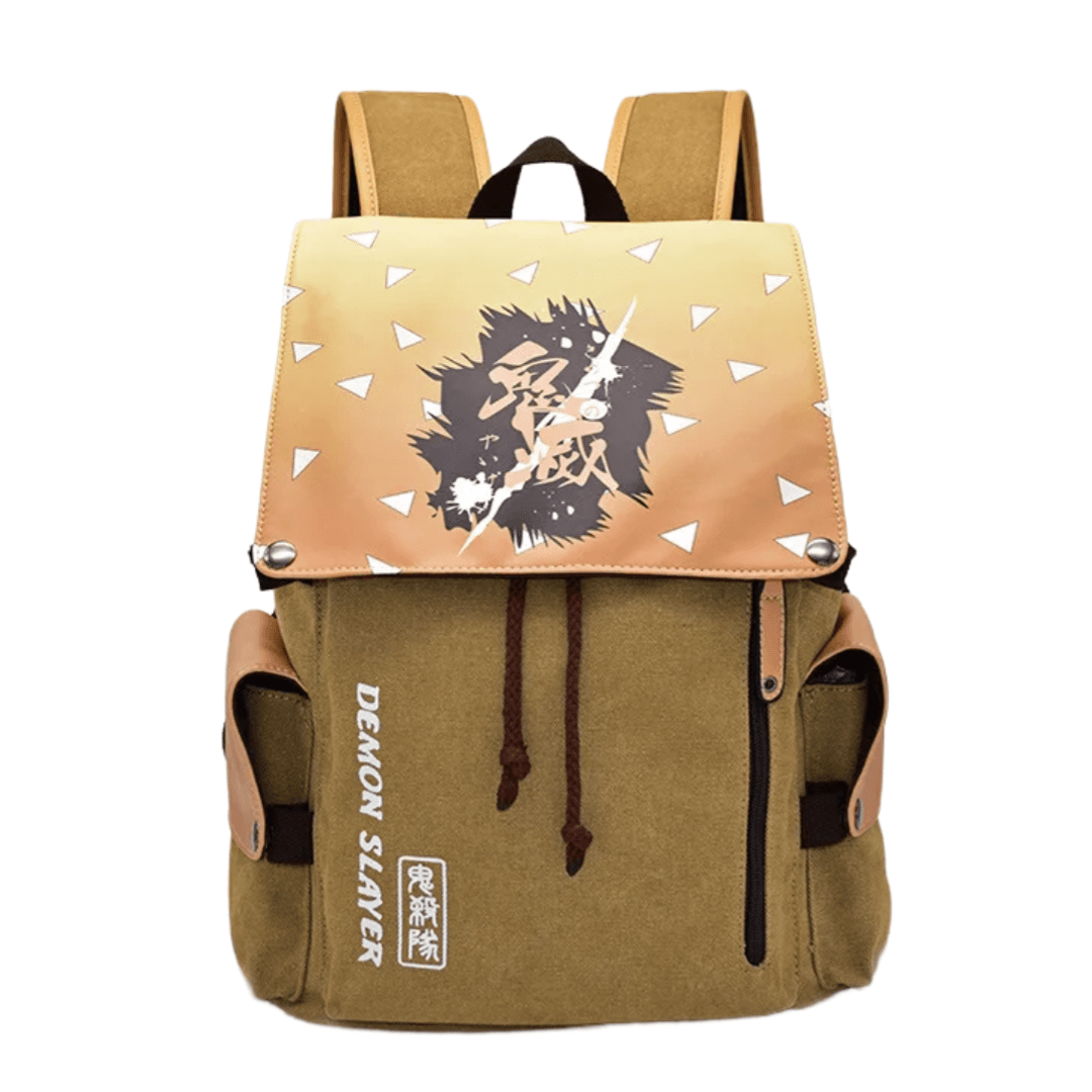 Anime Demon Slayer Zenitsu Agatsuma Backpack