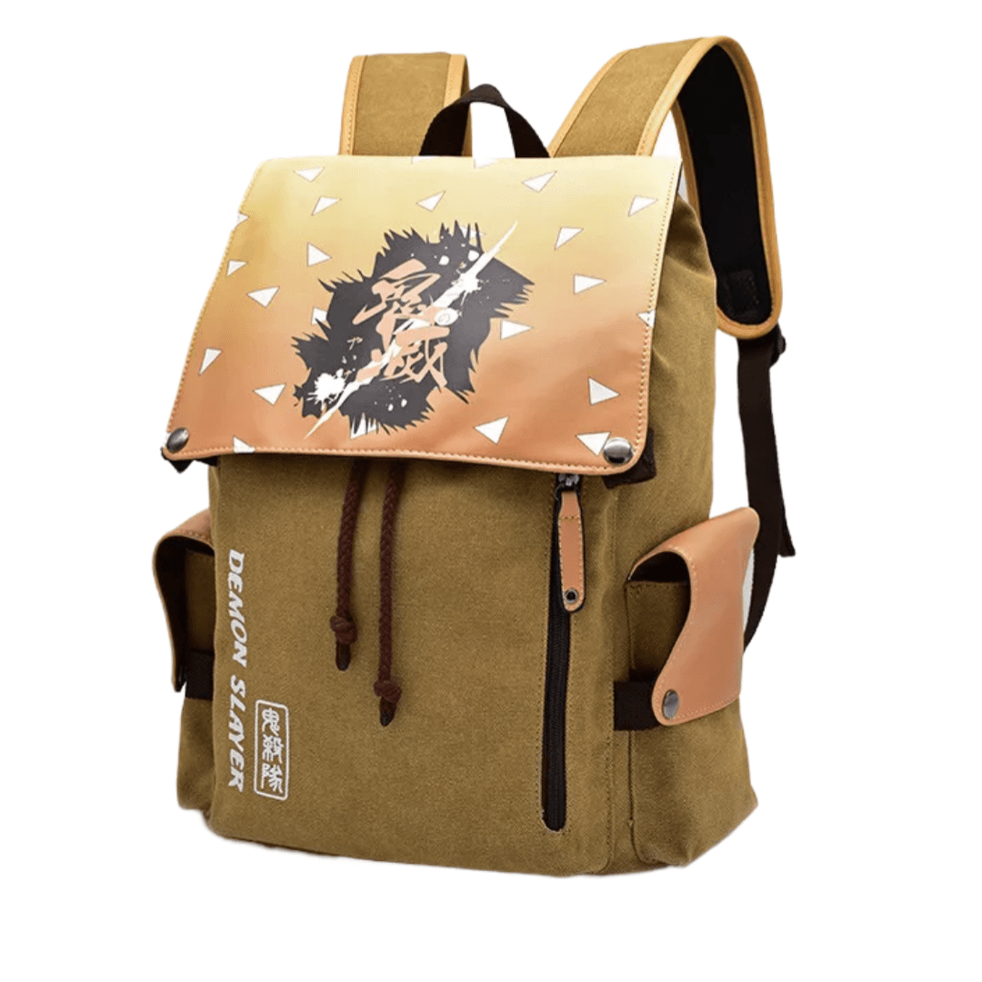 Anime Demon Slayer Zenitsu Agatsuma Backpack — detail 1