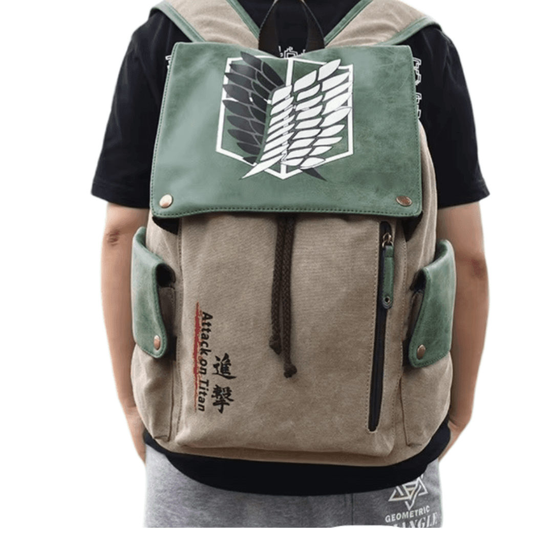 Anime Attack On Titan Student Backpack — detail 2