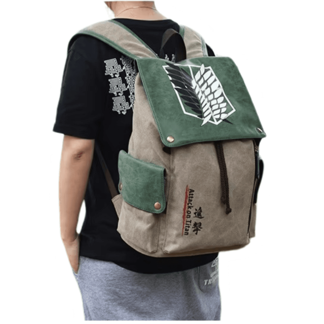 Anime Attack On Titan Student Backpack — detail 1