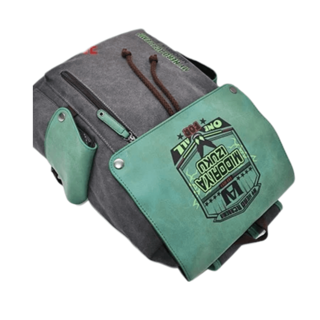 Anime My Hero Academia Izuku Midoriya Backpack — detail 1