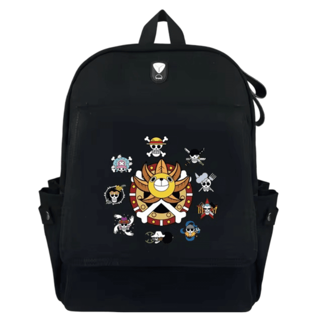 Anime One Piece Pirate Crew Symbol Backpack