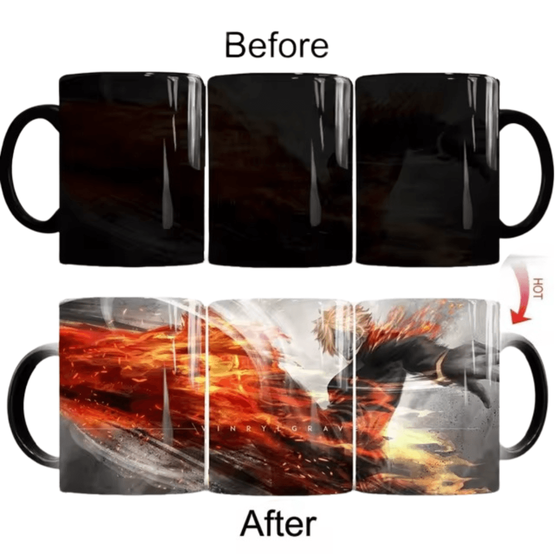 Anime One Piece Sanji Vinrylgrave Magic Mug — detail 1