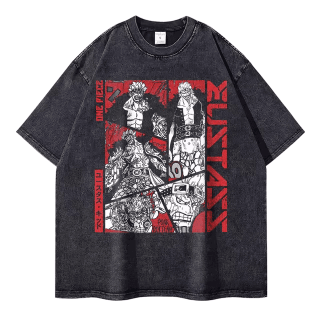 Anime One Piece Eustass Kid T-Shirt