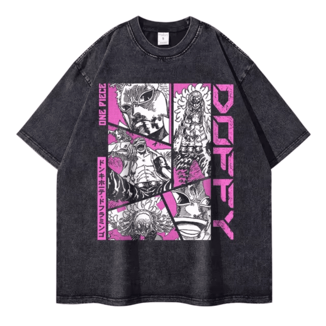 Anime One Piece Donquixote Doflamingo T-Shirt