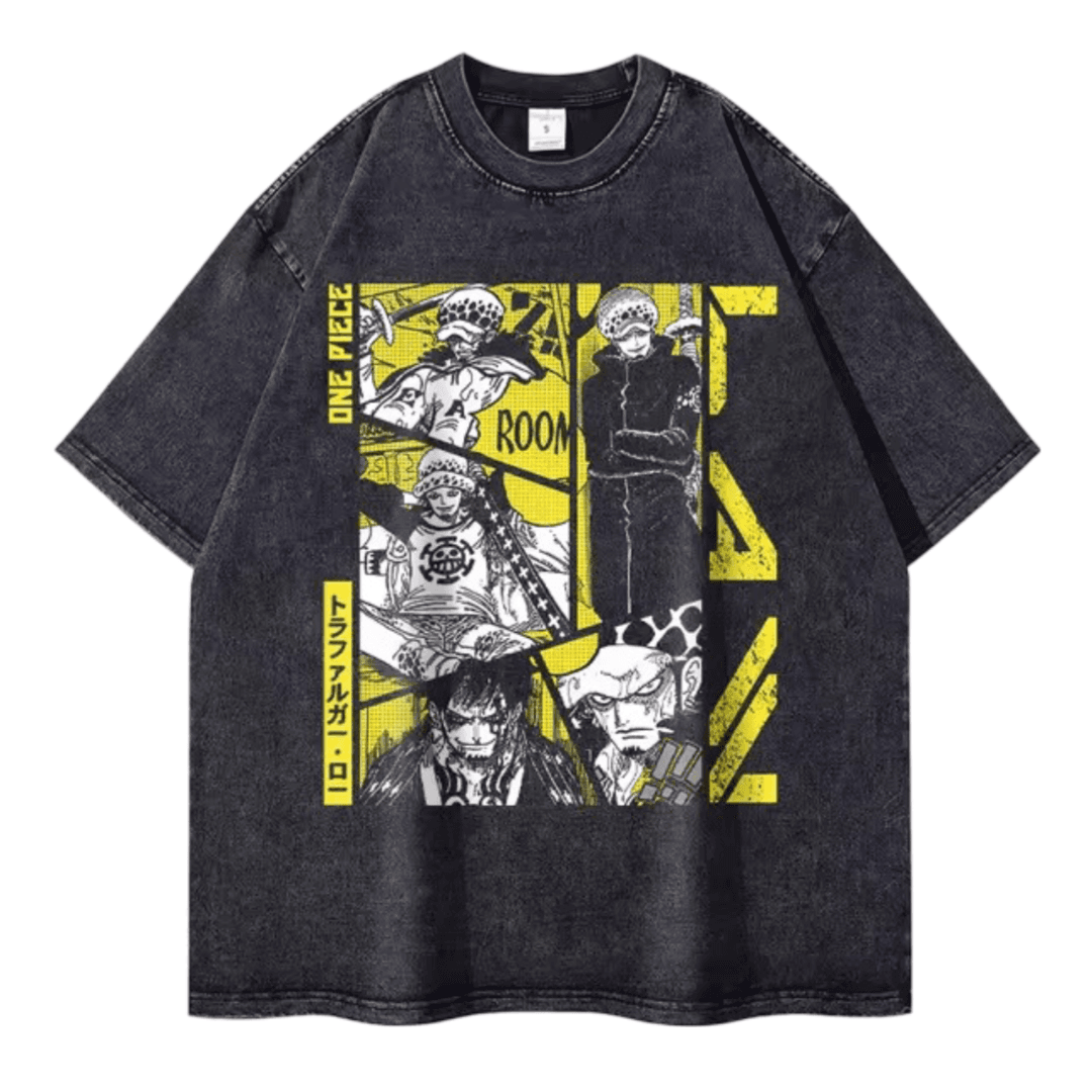 Anime One Piece Trafalgar D. Water Law T-Shirt