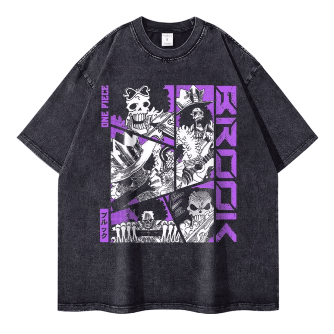 One Piece Brook Anime T-Shirt