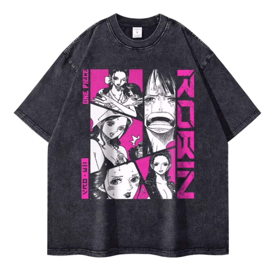 Anime One Piece Nico Robin T-Shirt