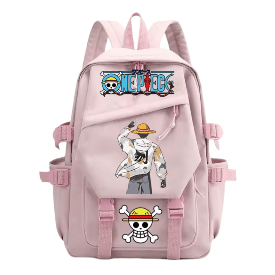 Anime One Piece Monkey D. Luffy Student School Bag — detail 1