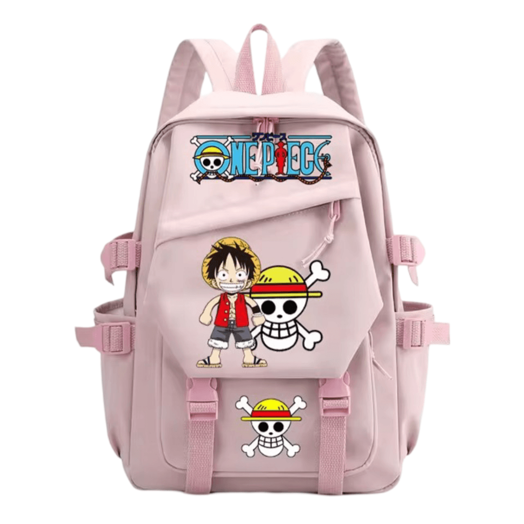 Anime One Piece Luffy And Symbol Backpack