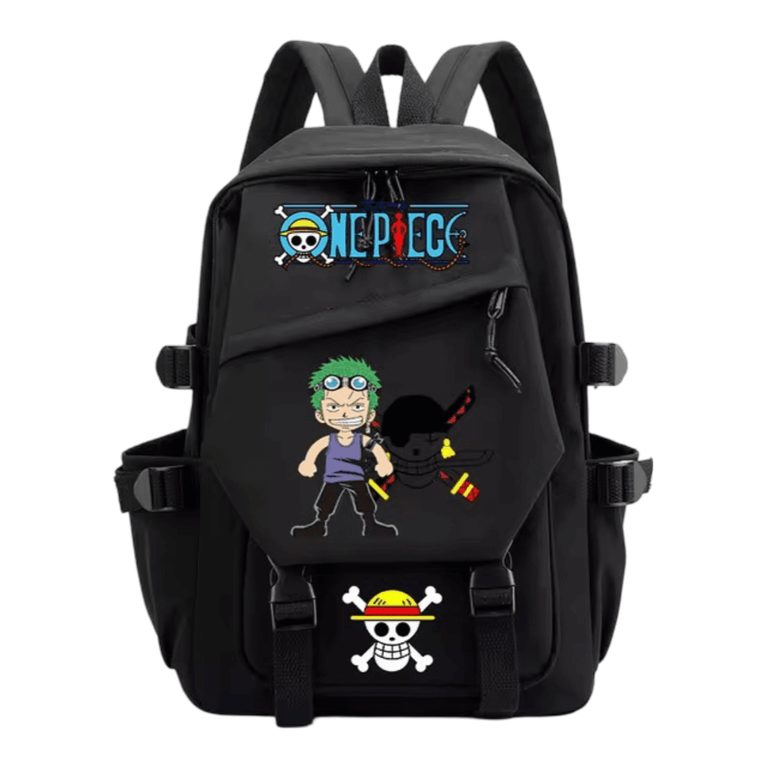 Anime One Piece Roronoa Zoro Student School Bag