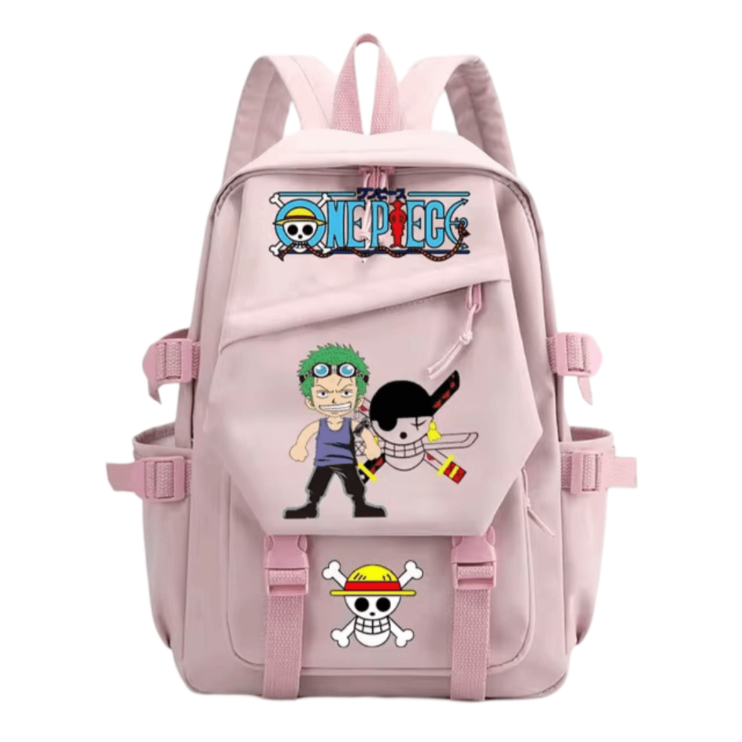 Anime One Piece Roronoa Zoro Student School Bag — detail 2