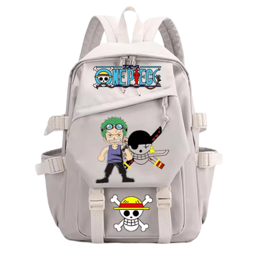 Anime One Piece Roronoa Zoro Student School Bag — detail 1