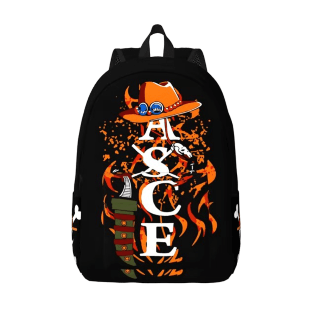 One Piece Anime Portgas D. Ace Backpack