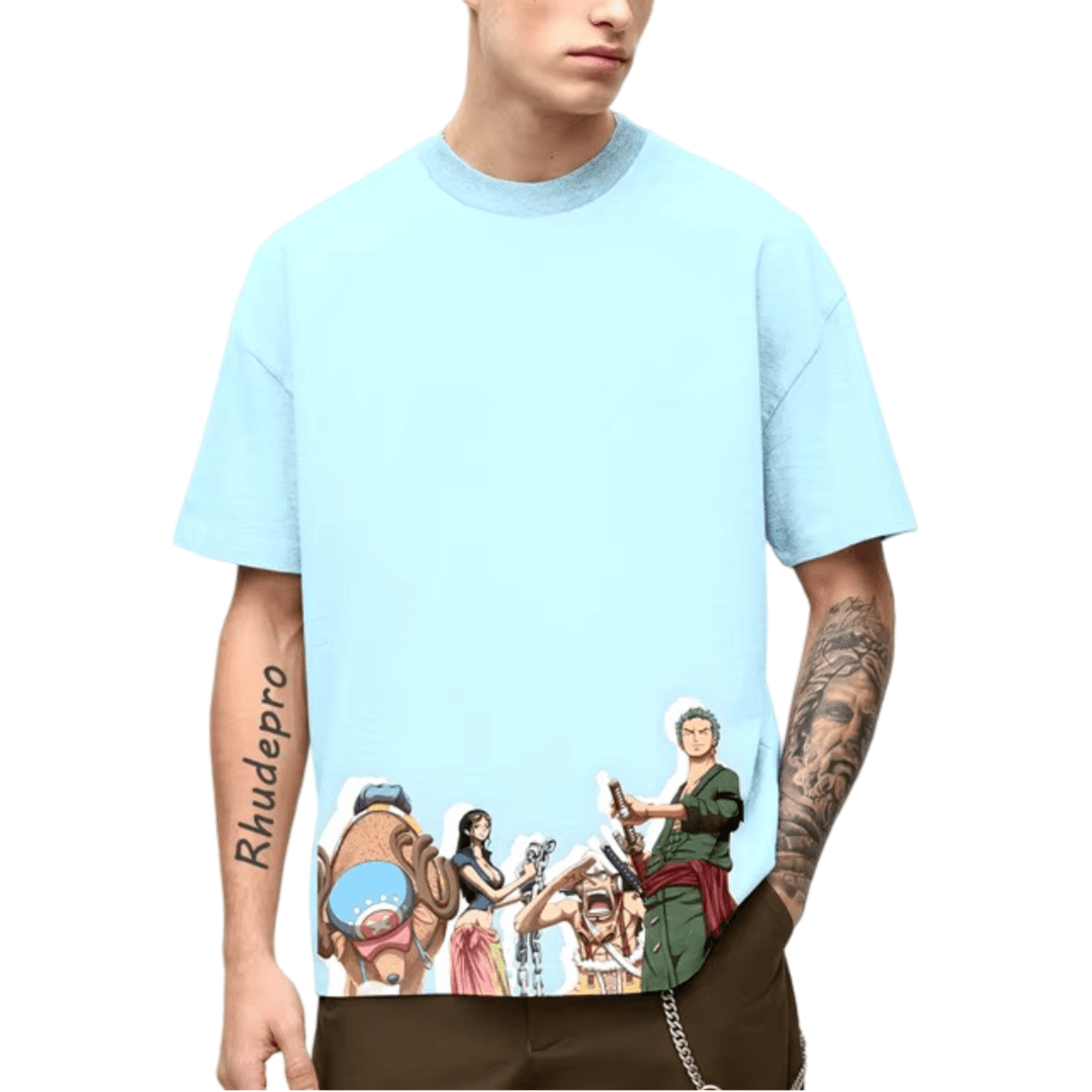 Anime One Piece Character T-Shirt For Men