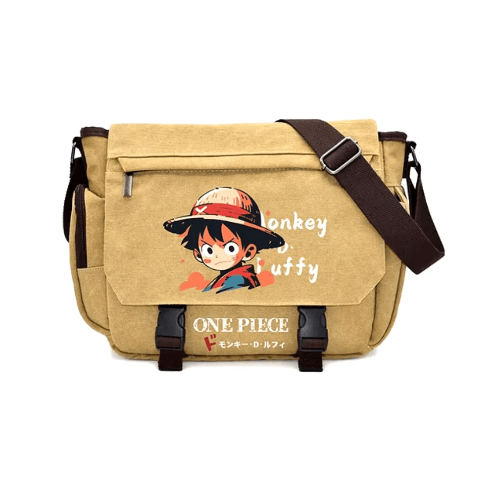 One Piece Anime Monkey D. Luffy Student Crossbody Bag — detail 1