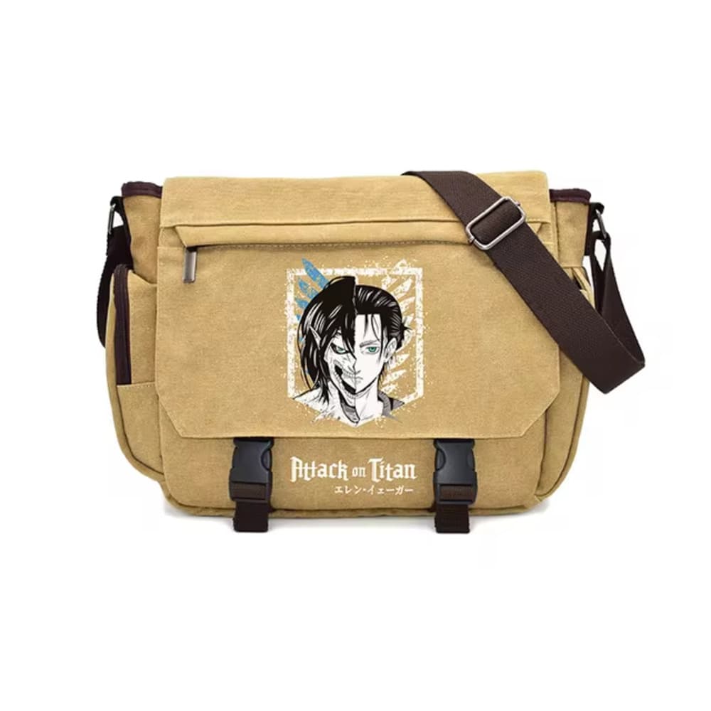 Anime Attack On Titan Eren Yeager Crossbody Bag — detail 1