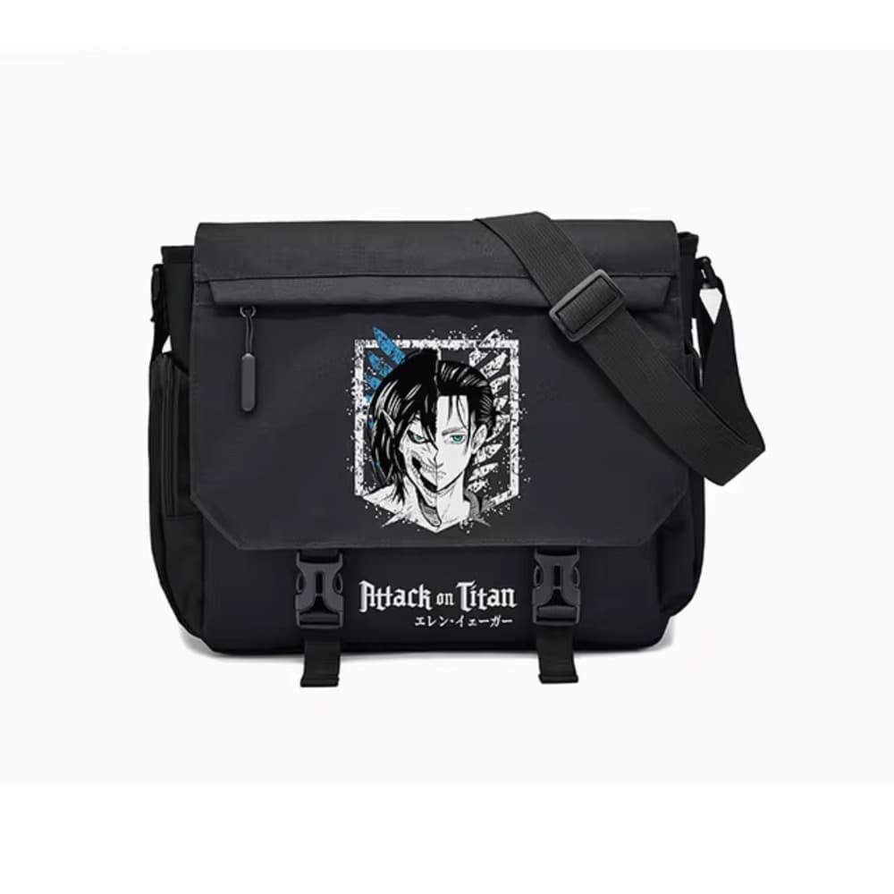 Anime Attack On Titan Eren Yeager Crossbody Bag