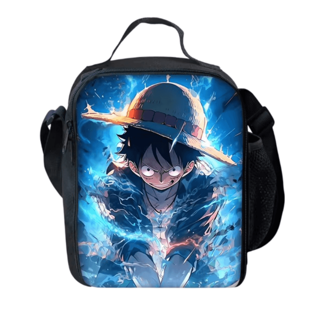 Anime One Piece Monkey D. Luffy Student Lunch Bag — detail 1