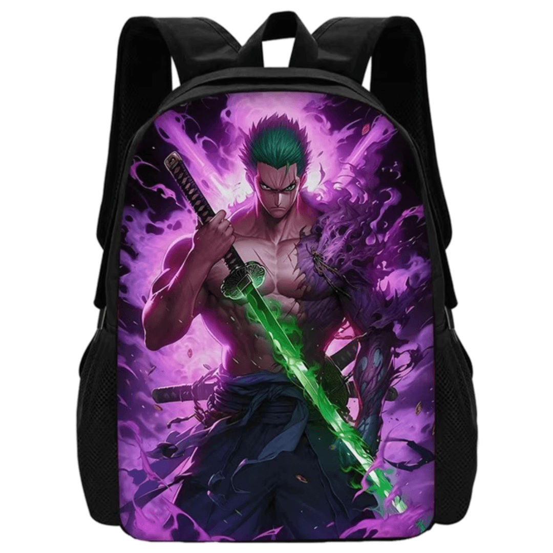 Anime One Piece Roronoa Zoro 3D Backpack