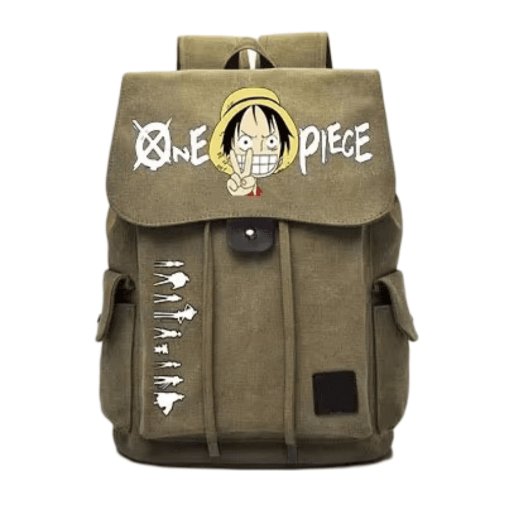 Anime Monkey D. Luffy Student School Bag