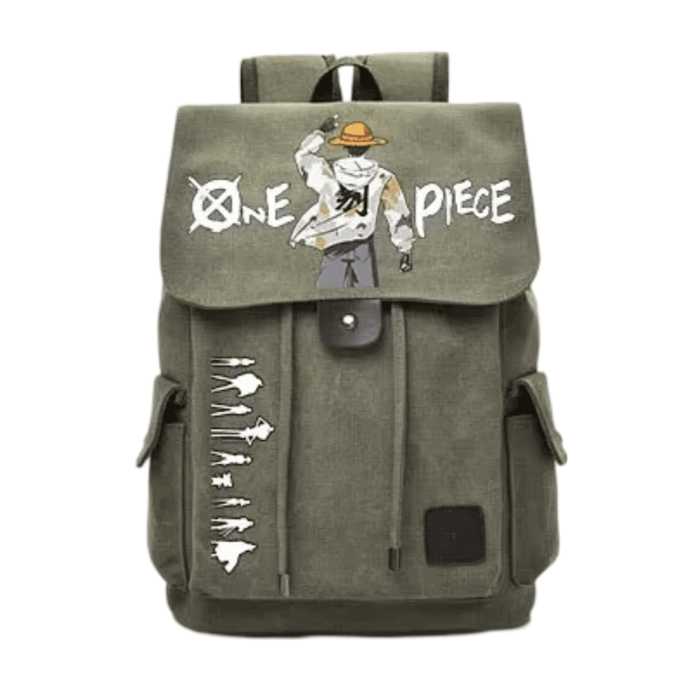 Anime One Piece Monkey D. Luffy Nylon Student School Bag