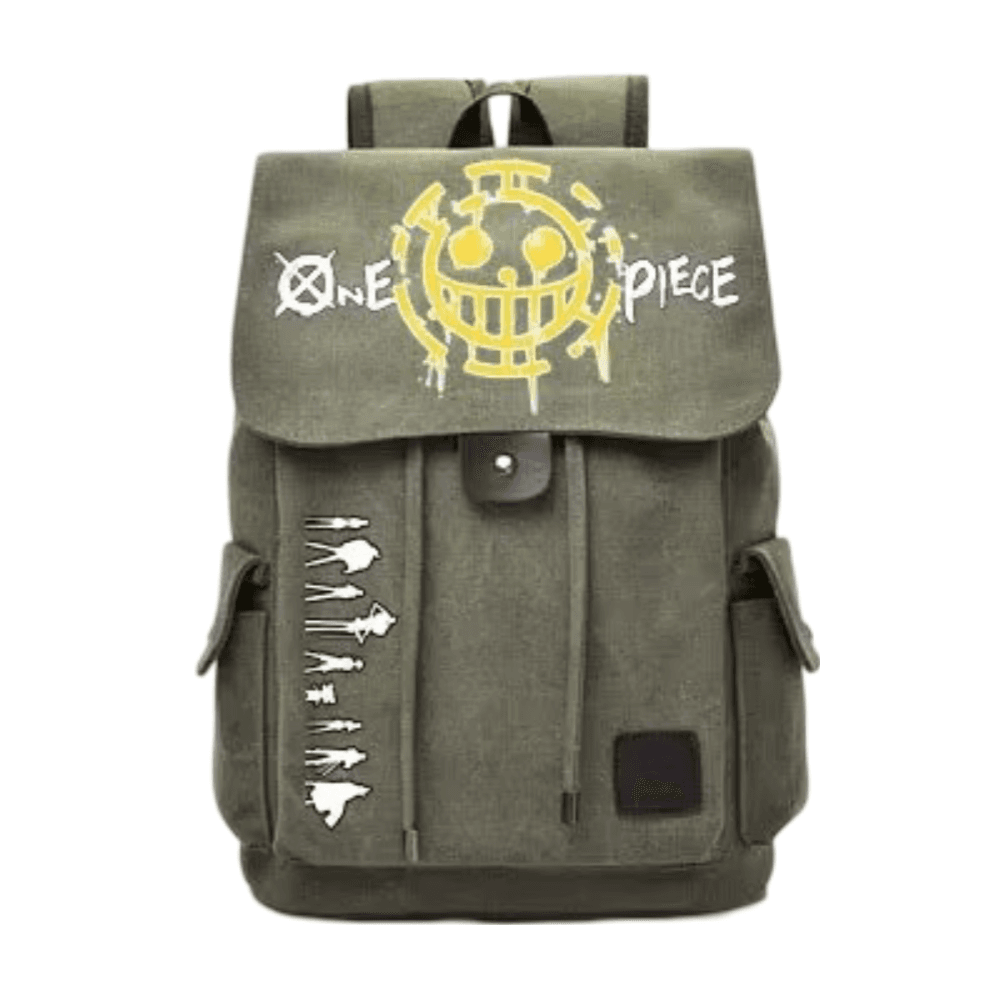 Anime One Piece Heart Pirates Student School Bag