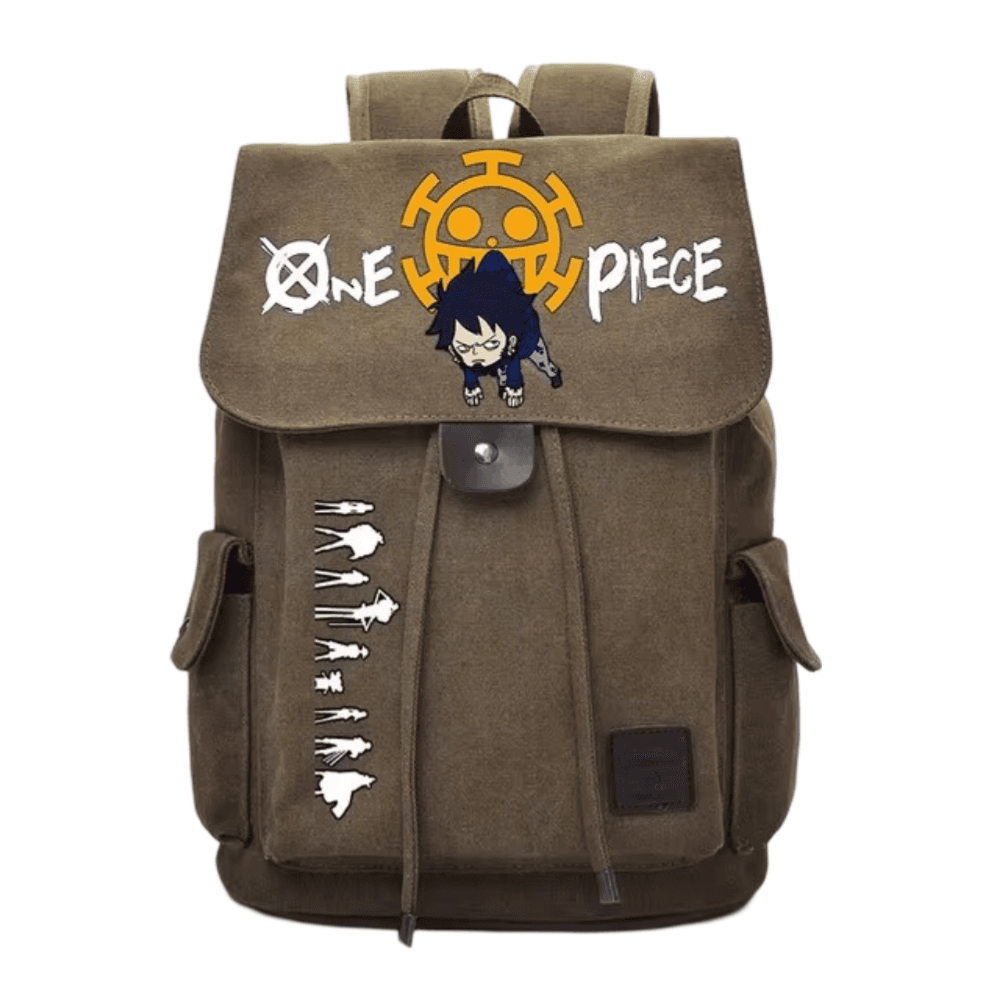 Anime One Piece Trafalgar D. Water Law Student School Bag — detail 2
