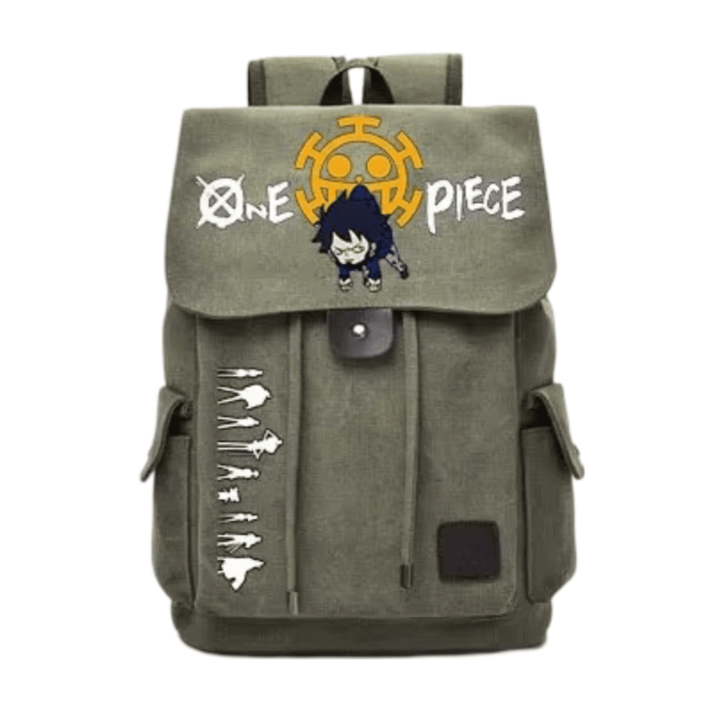 Anime One Piece Trafalgar D. Water Law Student School Bag — detail 1