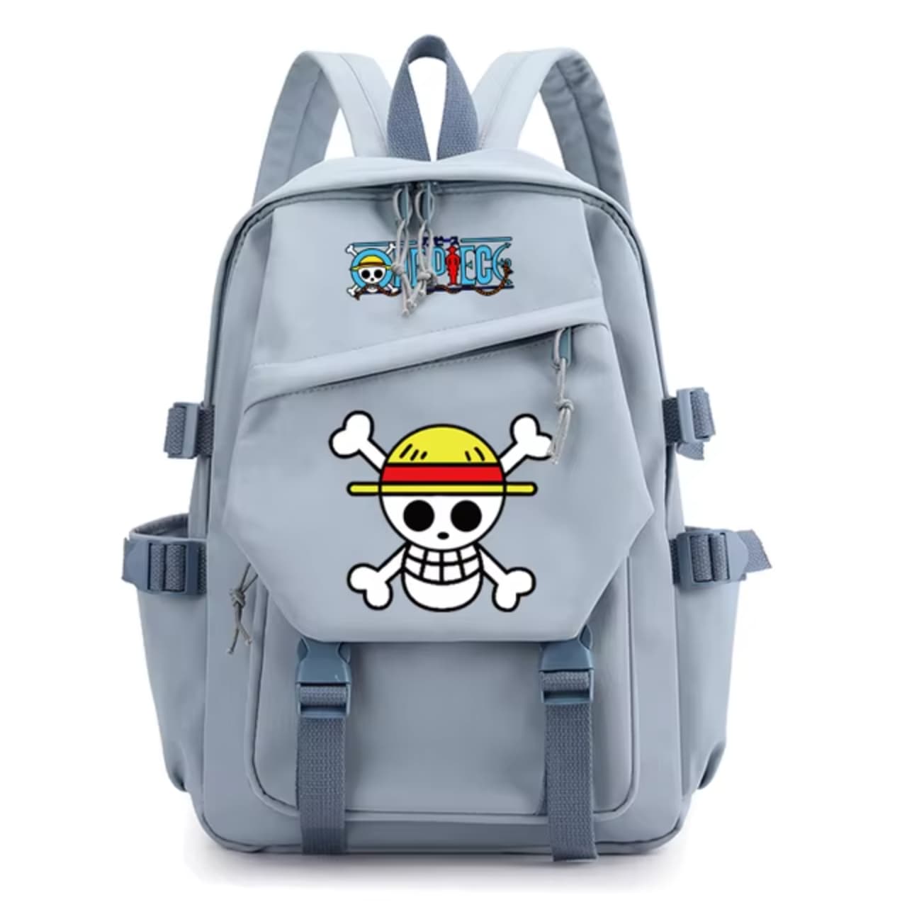 One Piece Anime Straw Hat Crew Skull Backpack — detail 1