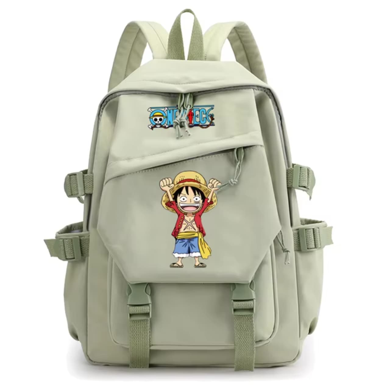 Anime One Piece Luffy Printed Backpack — detail 2