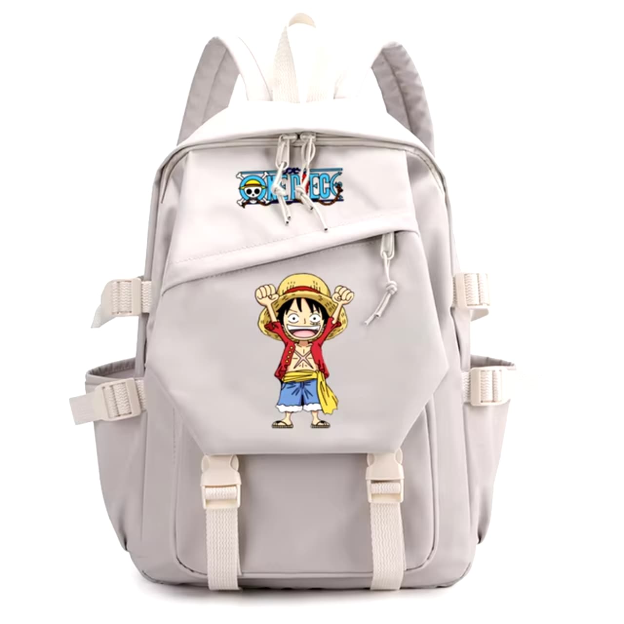 Anime One Piece Luffy Printed Backpack — detail 1