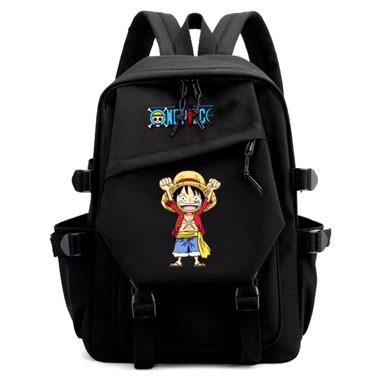 Anime One Piece Luffy Printed Backpack